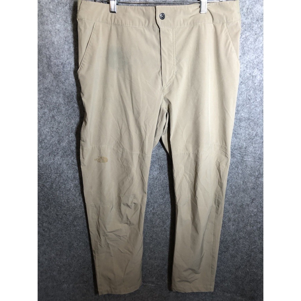 The North Face Pants Mens 36x32 Tan Performance Work Hike Climb Field Casual